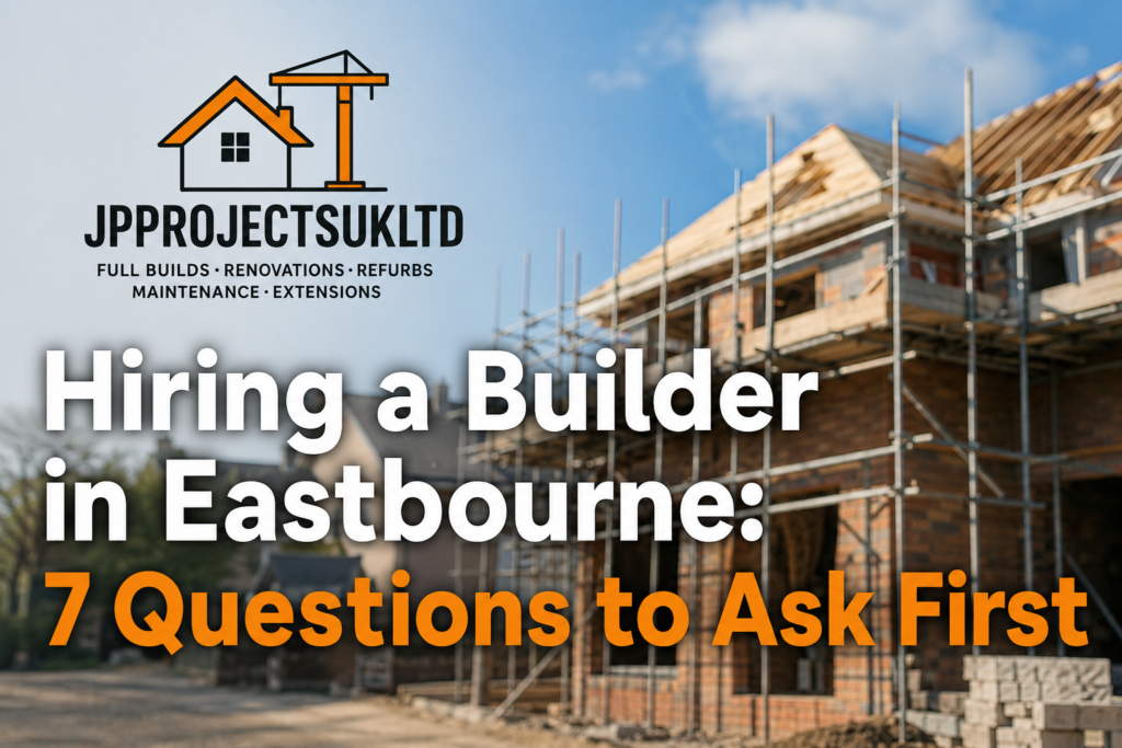 Hiring a Builder in Eastbourne